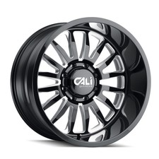 Cali Off-Road Wheels 9110 Summit 20x10 -25 Gloss Black Milled 8x170 (QTY 1) picture