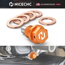 NICECNC Magnetic Oil Drain Plug Bolt For KTM 125-530 SX XC EXC F XC-W 1998-2025 picture