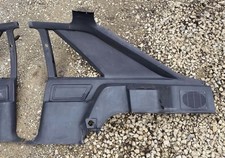 1979-1986 Mercury Capri Ford Mustang Rear Interior Quarter Panel Trim Black picture