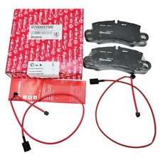 NEW 70003759 Rear Brake Pad Kit w/ Spring & Sensors for Ferrari 488 F8 F12 812 picture