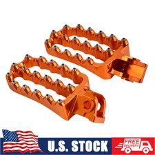 NICECNC Wide Footpegs Foot Rests Pedals For KTM 890 ADVENTURE/R 690 SMC R 21-23 picture