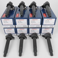 New Pack of 8 Denso 90919-02230 Ignition Coils 673-1303 for Tundra 4.7L V8 US picture