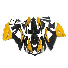 Yellow Black Injection Fairings For Suzuki 2008 2009 2010 GSXR600 750 Bodywork picture
