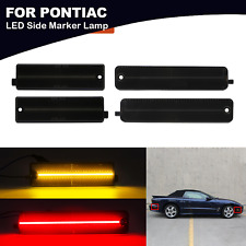 For 1993-2002 Pontiac Firebird Trans Am LED Front Side Marker Lights Clear Lens picture