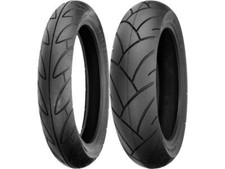 Shinko SR740/741 100/80-16 130/80-16 '86-07 Ninja 250 Front Rear Tires Combo Set picture