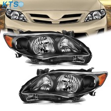 Fit For Toyota Corolla 2011-2013 Headlight Assembly Halogen Type Left&Right Side picture