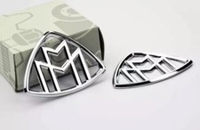 MERCEDES-BENZ W222 MAYBACH Right And Left LOGO SELF ADHESIVE GENUINE NEW picture
