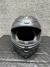 AGV K6 S Full-Face Motorcycle Road Helmet Black DOT FMVSS 218 Size L 60-61 picture