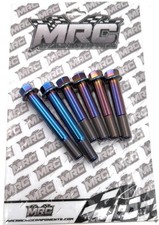 MRC Racing  Honda/Acura K-Series Titanium Trans to Engine Bolt Kit Burnt Blue picture