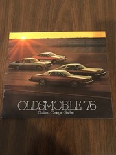 Original 1976 Oldsmobile Cutlass Omega Starfire Sales Brochure picture