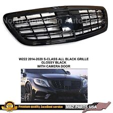 S65 Grille S-Class S550 S63 Gloss Black AMG Maybach 2014 2019 Without Acc picture