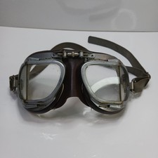 Vintage Stadium  Motorcycle Goggles Made in England, Scooter picture