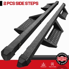FIT 21-26 Ford Bronco 4DR(Not for Sport) Side Steps Running Board Truck Nerf Bar picture