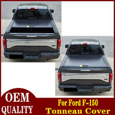Fit 2010-2022 F-150 Tonneau Cover 5.5ft Truck Bed Retractable Waterproof Hard picture