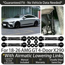 🔥For Mercedes Benz AMG GT 63 4 Door X290 Lowering Links Kit Rod Air Suspension  picture