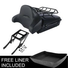 10.7'' Chopped Trunk Pad Mount Rack Fit For Harley Heritage Classic 2018-2023 picture