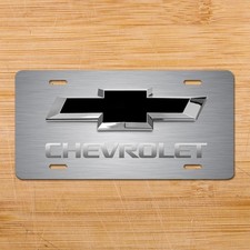 Chevrolet Novelty Inspired Art License Plate Chevy Silverado Tahoe Car Auto Tag picture