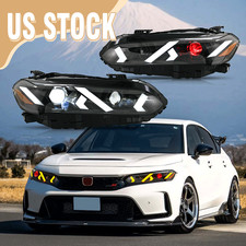 OE Upgrade Full LED Headlights For Honda Civic 2022-2025 Sequential Animation picture