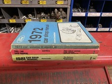 1972,80,81 Shop Manuals Ford 72 Electric, 80 Electric, 81 Chassis Vintage picture