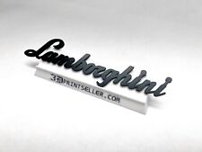 Lamborghini Script Emblem picture