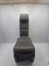2005-2010 Honda Odyssey 2nd Row Middle Jump Seat OEM  Gray Leather picture