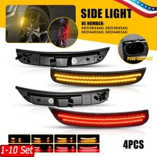 1-10x Original Scan Amber Red Side Marker Light Assembly For 15-23 Chrysler 300 picture