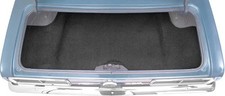 OER CM52088 1967-68 Camaro / Firebird Black Molded Trunk Carpet picture