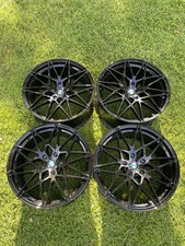 BMW Gloss Black Styled 666M Wheels Set 19