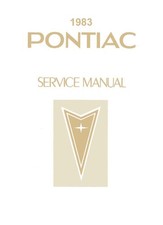1983 Pontiac Firebird Factory Shop Service Manual picture