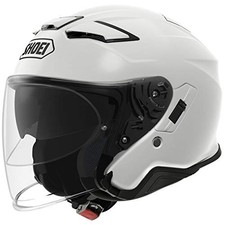 Shoei J-Cruise II Open Face Motorcycle Helmet Gloss White Size XS picture