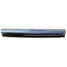 Rear Bumper Face Bar; Made Of Steel Chrome fits 55 Chevy 4040-800-551A picture