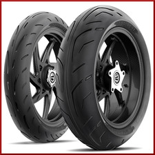 Roadmax 180/55-17 + 120/70-17  (75H) Motorcycle Tire SET (Front + Rear) NEW picture