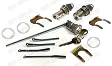 66-68 A & B-Body Door/Trunk Lock Set with Keys for Charger Coronet picture