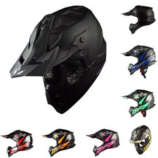 1Storm Adult Motocross Helmet ATV Dirt Bike BMX Downhill Mountain Helmet JH601 picture