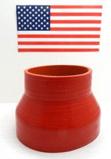 Tube Coupling 102 to 76mm Silicone Coupler Cold Air Intake System 4.00 x 3.00 picture