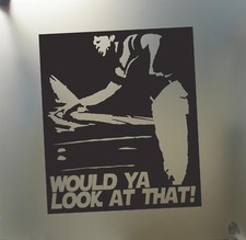  Would ya look at that sticker V2 racing Honda JDM Funny drift car window decal picture