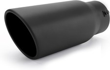 Richeer Adjustable 3-3.5 inch Inlet Exhaust Inlet:3-3.5, Outlet:5, Length:12  picture