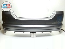 2012-15 JAGUAR XFR REAR BUMPER COVER PDC DIFFUSER TRIM SENSORS LUNAR GRAY X250 picture