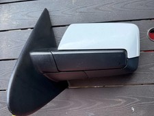 07 - 14 Expedition Navigator Power Folding Heated LH DRIVER Mirror White OEM picture