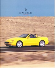 2003 2004 Maserati Spyder 44-page Car Sales Brochure Catalog picture