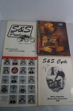 Lot of 4 Vintage S & S Cycle Motorcyle Catalogs Accessories Products picture