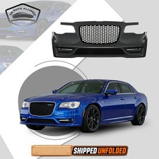Fr 2015-2023 Chrysler 300/C SRT 8 Style Front Bumper Kit Conversion Assembly Set picture