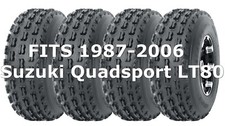 Suzuki Quadsport LT80 1987-2006 Full Set Wanda Sport ATV tires 19x7-8 19x7x8 picture