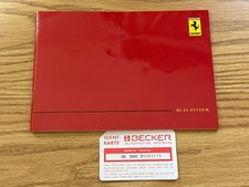 Ferrari 575M Maranello Radio Hi-Fi System Owner Manual 4372 OEM picture
