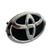 Glossy Black Front Bumper Grille Emblem Badge Fits Toyota Camry XV50 2012 - 2014 picture