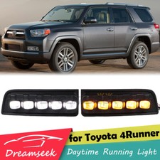 LED Daytime Running Light For Toyota 4Runner 2010-13 DRL Fog Lamp W/ Turn Signal picture