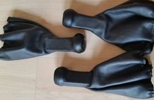 Porsche  924 944 968   928 leather shiftboot knob+Emblem  picture