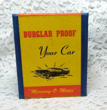 Mercury - O - Matic Electronic Brain Automobile Car Burglar Alarm Vintage NOS picture