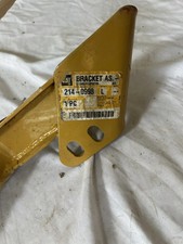 Caterpillar Bracket AS 214-0998 OEM Steel Yellow Heavy Equipment picture