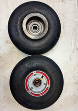 PAIR Cleveland 40-406C 6.00-6 Main Wheel Assemblies w/ Rotors & Goodyear Tires - picture